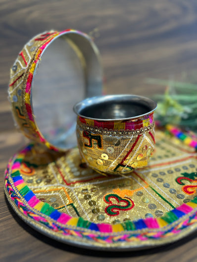 Karwachauth Pooja Set Design 13