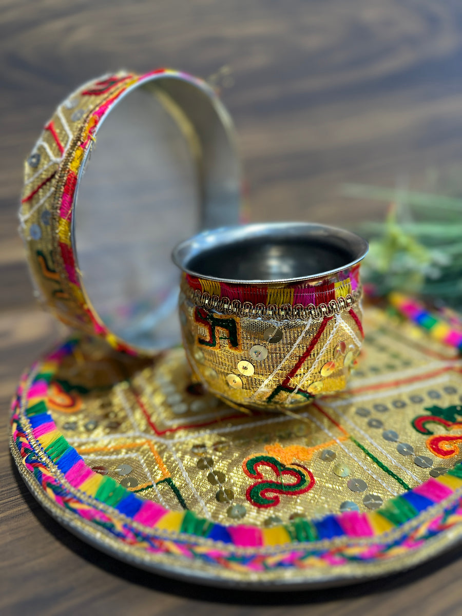 Karwachauth Pooja Set Design 13