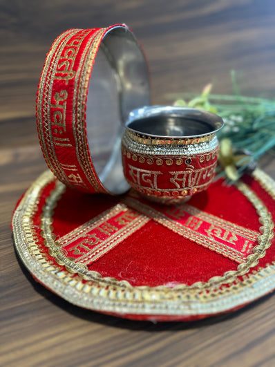 Karwachauth Pooja Set Design 11