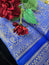 Blue Banarasi Silk Saree