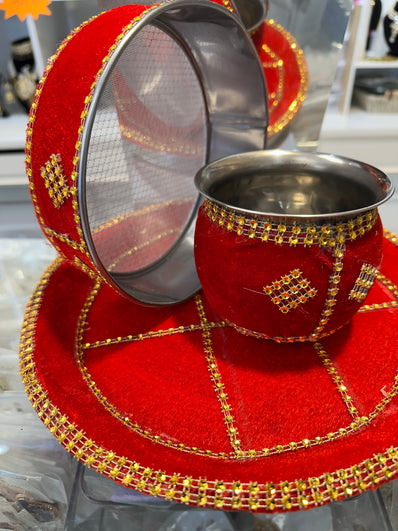 Karwachauth Pooja Set Design 1