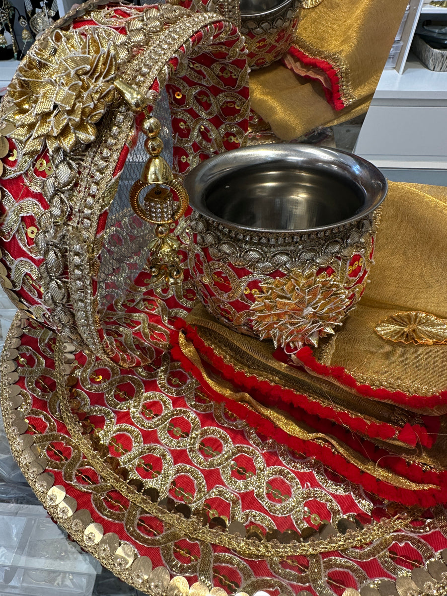 Karwachauth Pooja Set Design 4