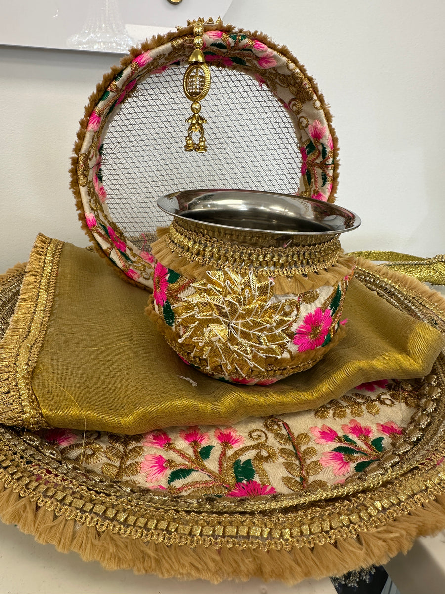 Karwachauth Pooja Set Design 6