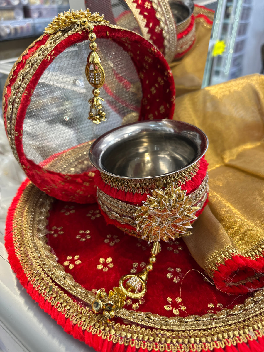 Karwachauth Pooja Set Design 8