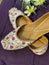 Elegant Off-White Punjabi Jutti - Handcrafted Bridal Footwear with Pearl & Zardozi Embroidery