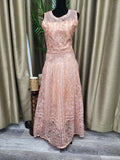 Party wear Dresses in Salmon Color