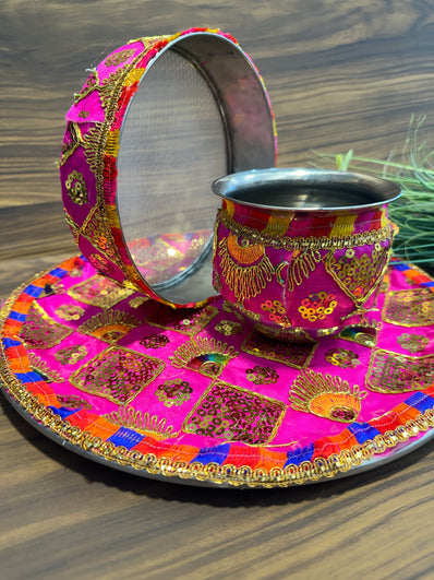 Karwachauth Pooja Set Design 15