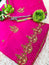 Unstitched Suit Material- 141 Hot Pink