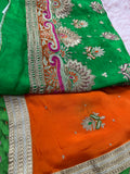 Unstitched Suit Material- 201 Green