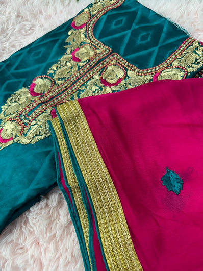 Unstitched Suit Material- 202 Bottle Green