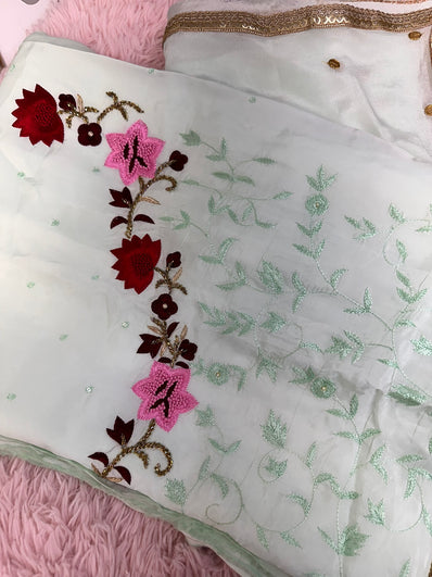 Unstitched Suit Material- 252 Sea Green