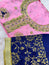 Unstitched Suit Material- 284 Pink