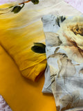 Unstitched Suit Material- 299 Mustard