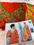 Unstitched Suit Material- 369 Orange