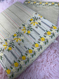 Unstitched Suit Material- 401 Yellow