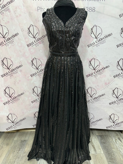 Party wear Lehenga Black