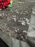 Black Georgette Saree with sequin work
