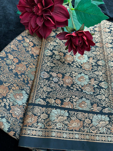 Black  Silk Saree