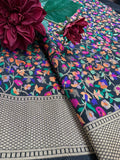 Black  Banarsi Saree