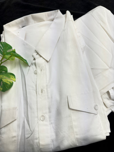 Pathani Kurta Pajama - White