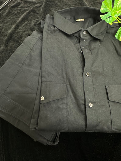 Pathani Kurta Pajama - Black