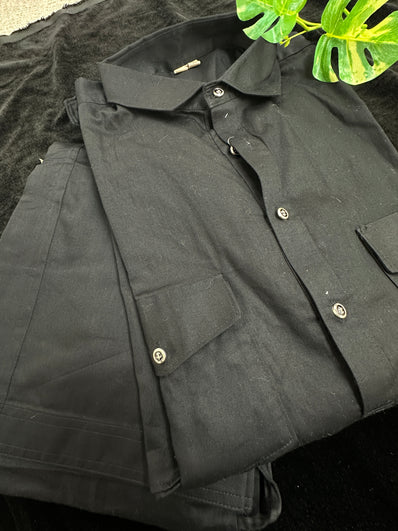 Pathani Kurta Pajama - Black