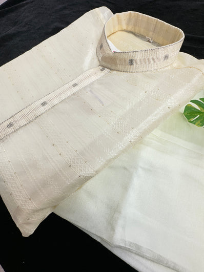 Fancy Corn Silk Kurta Pajama set
