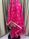 Party wear Sharara suit in Magenta Color --PSH1021M