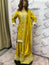 Party wear Sharara suit Yellow  --PSH1025Y