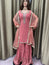 Party wear Sharara suit Salmon  --PSH1028S