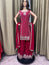 Party wear Sharara suit Magenta  --PSH1031M