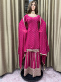 Party wear Sharara suit Magenta --PSH1033M