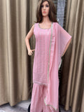 Party wear Sharara suit Pink --PSH1034P