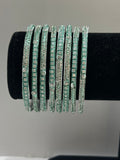 Glass bead bangles