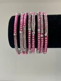 Glass bead bangles