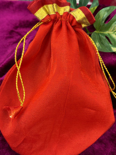 Luxury Velvet Potli Bags | Wedding & Gift Packaging | Ethnic Drawstring Bags Design 1