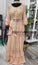 Party wear Sharara suit in Peach  Color --PSH47