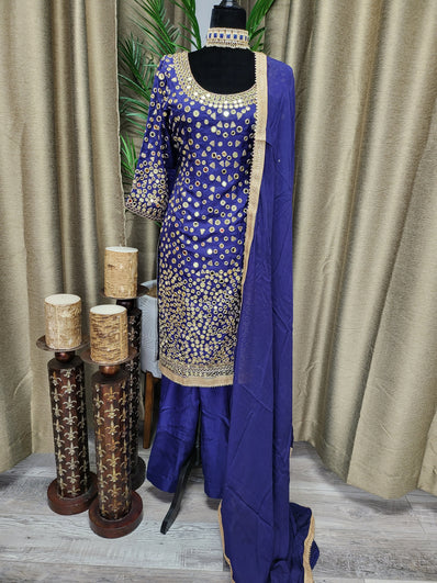 Designer Partywear Readymade Suit