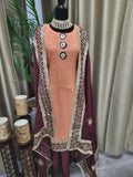 Designer Partywear Readymade Suit