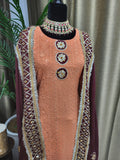 Designer Partywear Readymade Suit