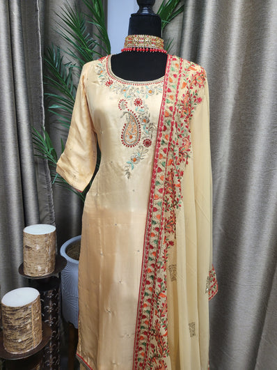 PPZ21 Designer Partywear Readymade Palazzo Suit