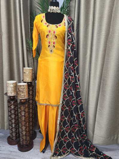 Designer Partywear Readymade Suit