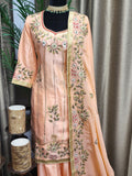 Partywear Suit in Peach