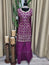 PSH22 Partywear Sharara Suit in Dark Orchid