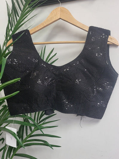 Party wear Blouse in Black Color --PBL1