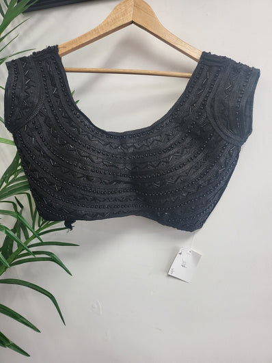 Party wear Blouse in Black Color --PBL10