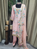 SPZ3 Palazzo Suit in Peach