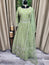 Party wear Anarkali Suit in Dark Khaki  Color --PAK6