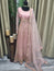Party wear Dresses in Pink Color --PDR10