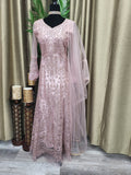 Party wear Anarkali Suit in Pink  Color